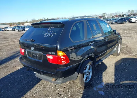 2001 BMW X5 3.0 z USA, uszkodzony, nr VIN WBAFA53551LM70789